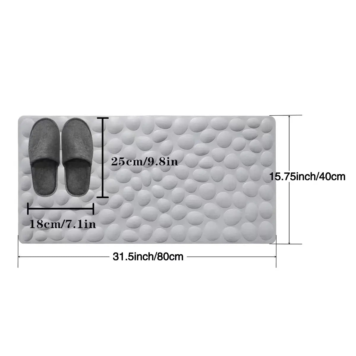 Ultra Soft Memory Foam Bathroom Mat – Non-Slip, Super Absorbent Rug for Spa-like Comfort