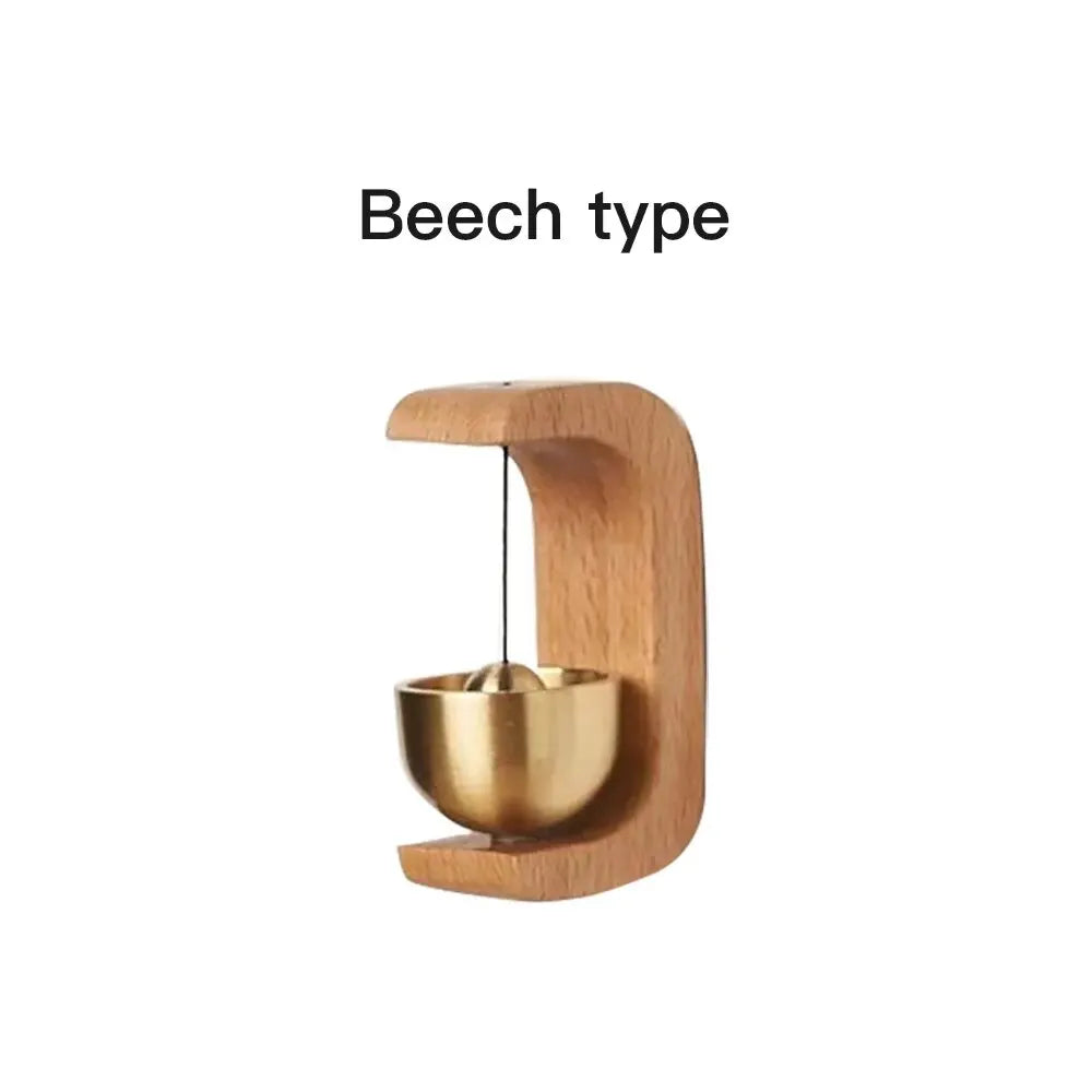 Wooden Wind Bell Door Chime – Dopamine-Inspired Minimalist Decor