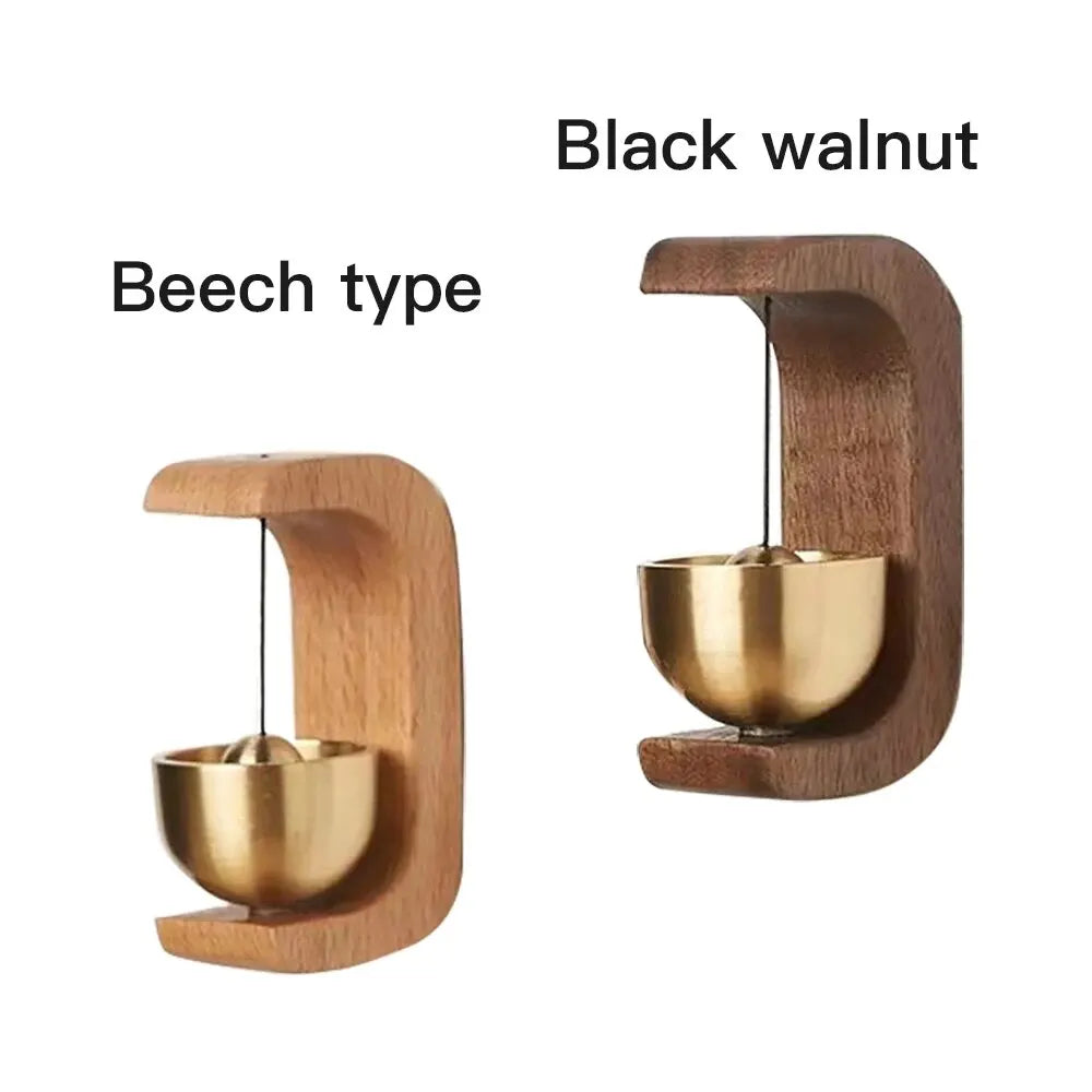 Wooden Wind Bell Door Chime – Dopamine-Inspired Minimalist Decor