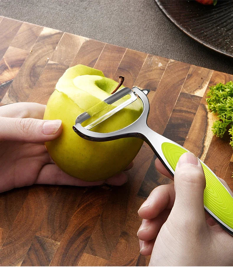 Stainless Steel Vegetable Peeler – Multi-Function Swivel Blade for Potatoes, Carrots, Fruit