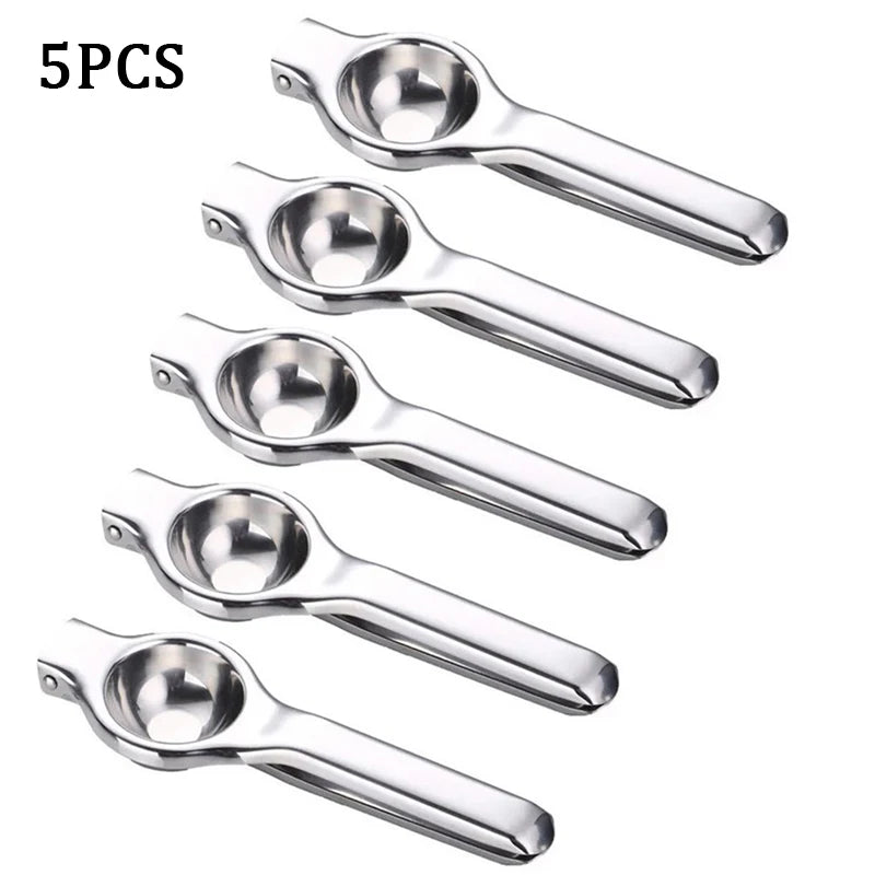 Stainless Steel Lemon Squeezer – Manual Citrus Juicer for Kitchen