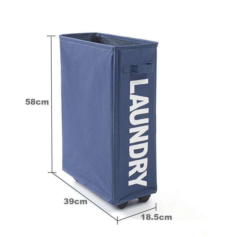 Laundry Basket with Wheels – Functional, Minimal, and Aesthetic