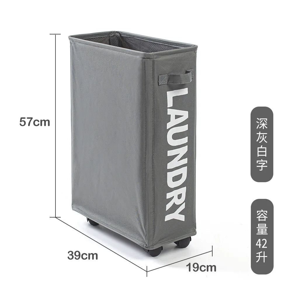 Laundry Basket with Wheels – Functional, Minimal, and Aesthetic