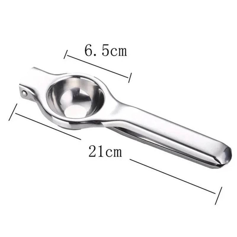 Stainless Steel Lemon Squeezer – Manual Citrus Juicer for Kitchen