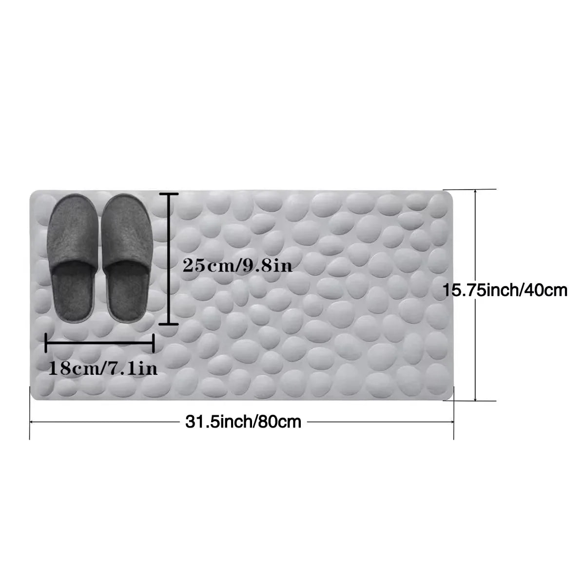 Ultra Soft Memory Foam Bathroom Mat – Non-Slip, Super Absorbent Rug for Spa-like Comfort