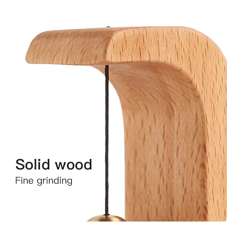 Wooden Wind Bell Door Chime – Dopamine-Inspired Minimalist Decor