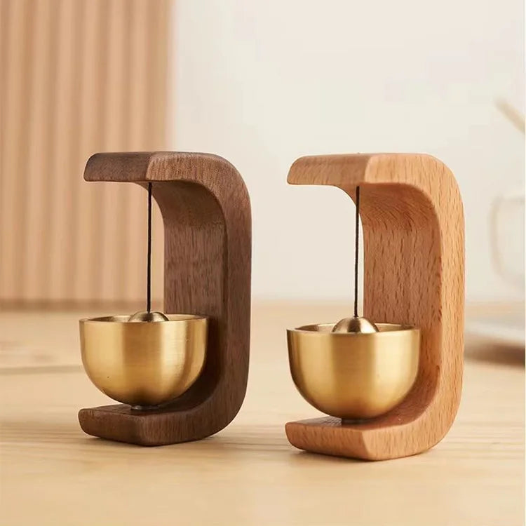 Wooden Wind Bell Door Chime – Dopamine-Inspired Minimalist Decor