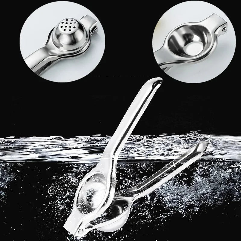 Stainless Steel Lemon Squeezer – Manual Citrus Juicer for Kitchen