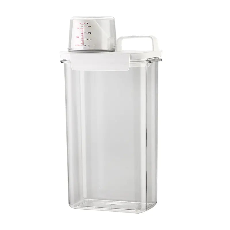 Acrylic Laundry Detergent Storage Box for Home Use