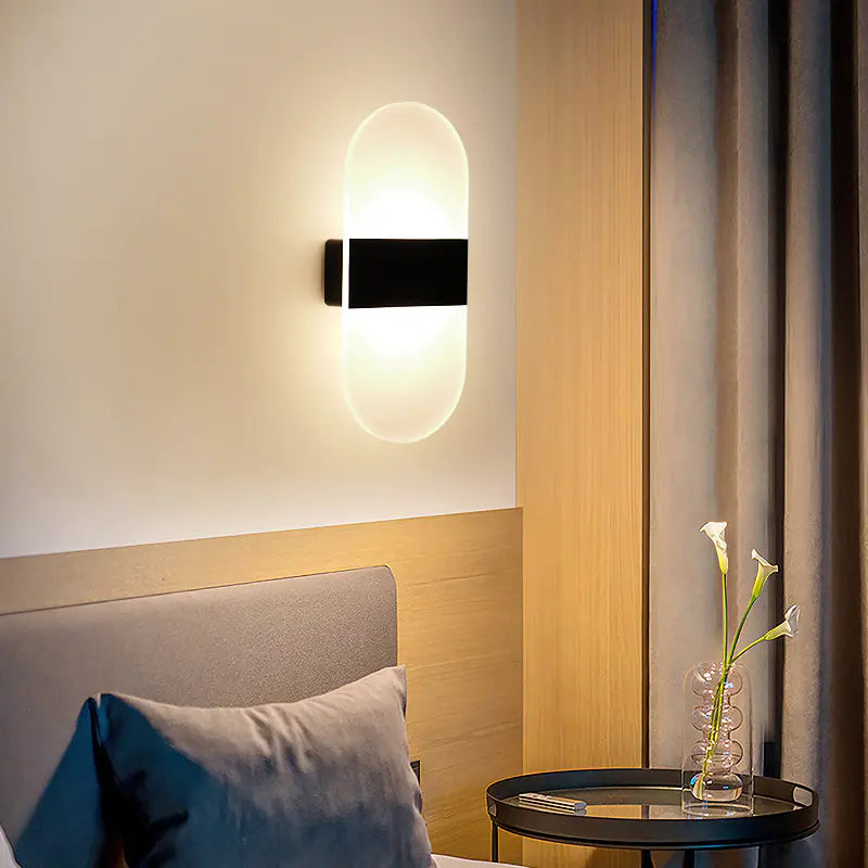 Touch Sensor Wall Lamp for Bedroom and Hallway