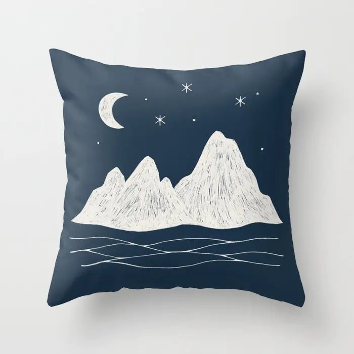 Abstract Oil Painting Pillowcase Cover