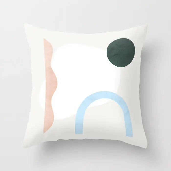 Abstract Oil Painting Pillowcase Cover
