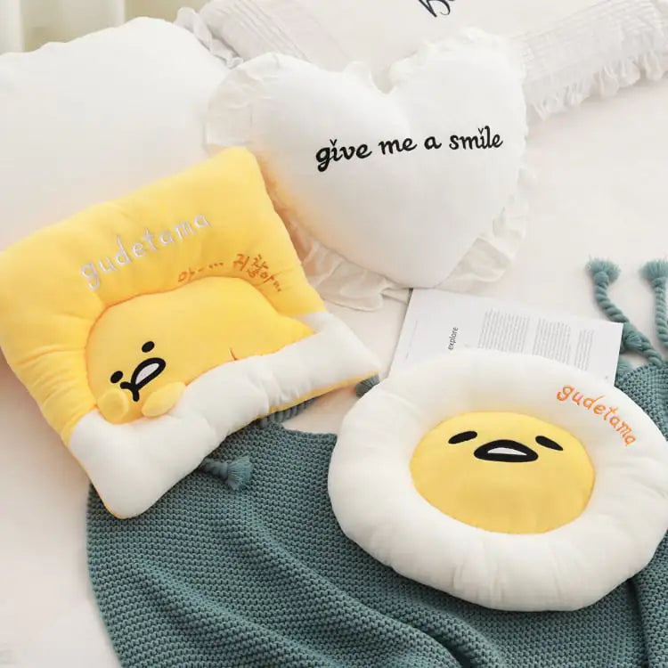 Cartoon Egg-Shaped Cushion