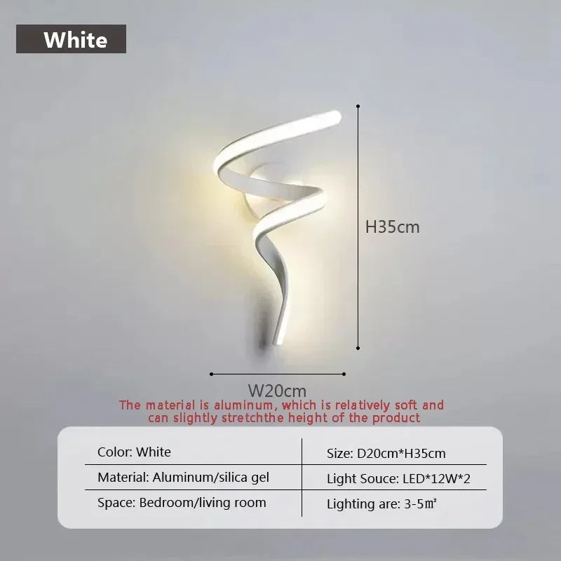 Modern LED Wall Lamp – Minimalist Indoor Lighting for Living Room & Bedroom