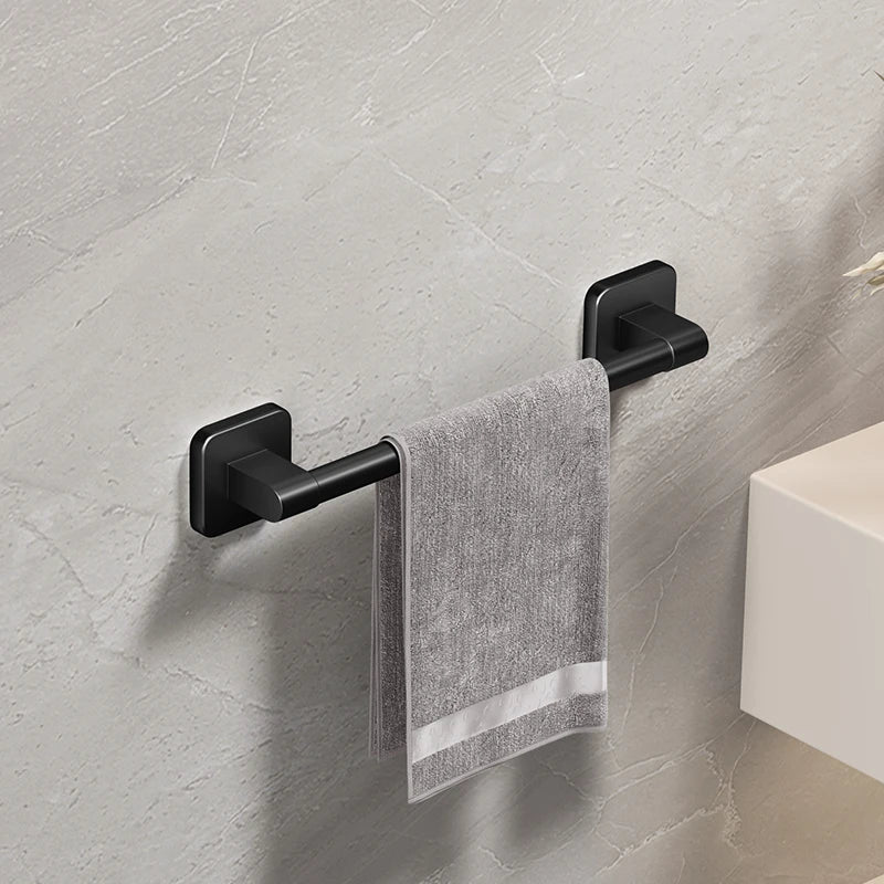 Modern Self-Adhesive Towel Rack – No-Drill Bathroom & Kitchen Organizer