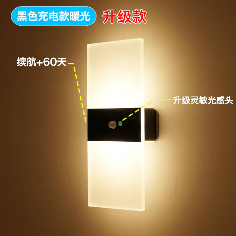 Touch Sensor Wall Lamp for Bedroom and Hallway