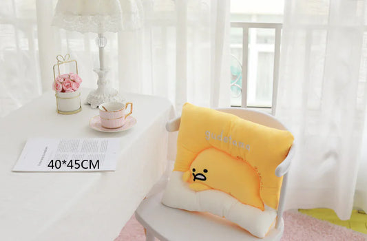 Cartoon Egg-Shaped Cushion