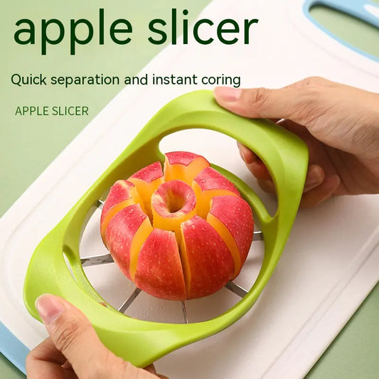 Stainless Steel Fruit Slicer with Plastic Splitter
