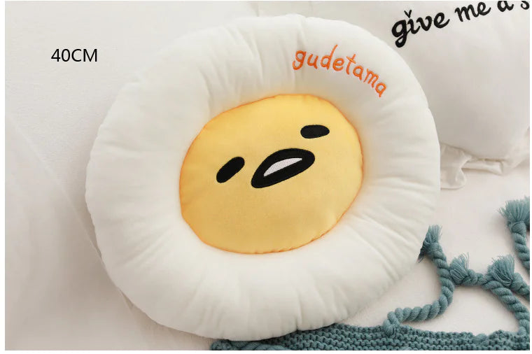 Cartoon Egg-Shaped Cushion